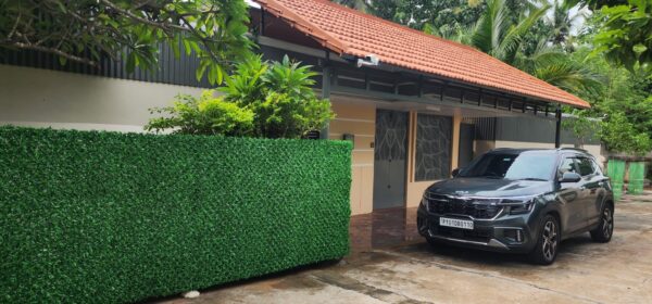 Privacy Grass Fence