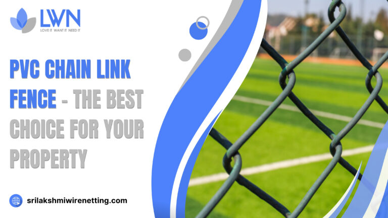 Lakshmiwirenetting - Best fencing - PVC chain link fence - the best choice for your property 1