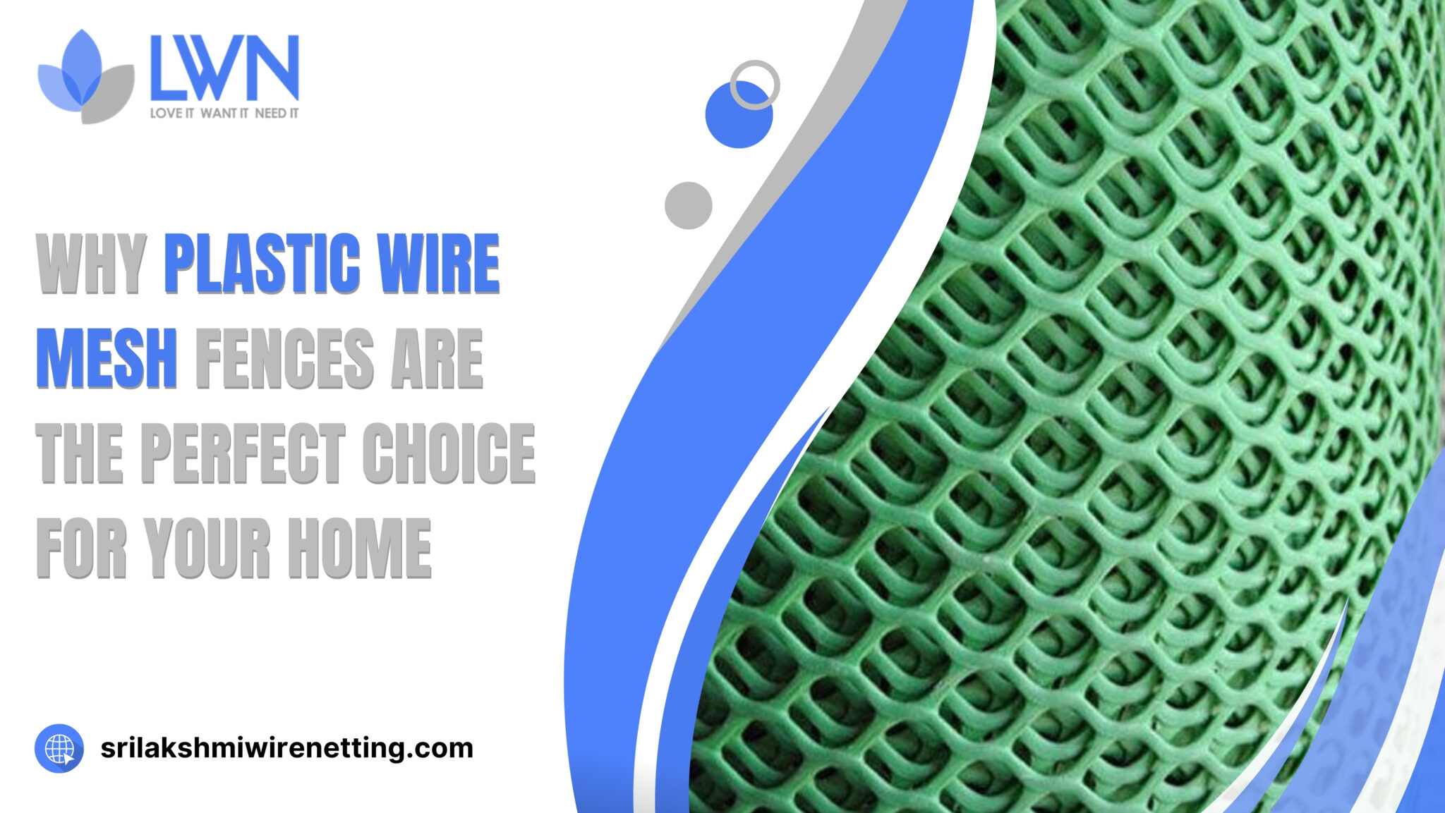 Plastic Wire Mesh - Srilakshmiwirenetting