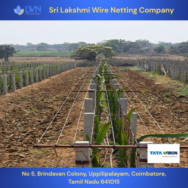 TATA 8 Guage wire for Trellis Farming